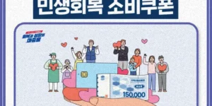 행정안전부에서 발표한 정책뉴스 중 민생회복 소비쿠폰 썸네일 이미지 (출처: 행정안전부)