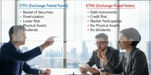 ETF와 ETN의 차이점을 비교하여 투자할 분야를 찾고 있는 투자자